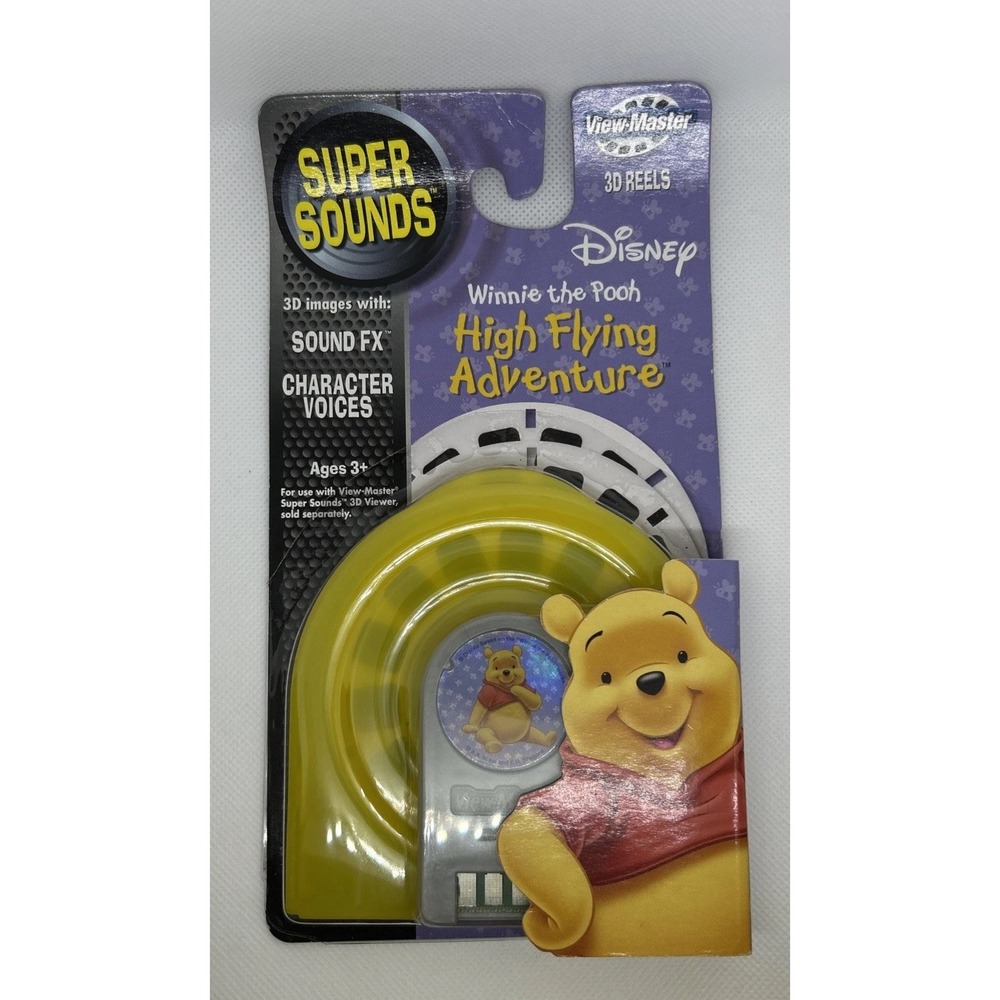 View-Master Super Sounds 3D Winnie the Pooh Disney High Flying Adventure SEALED